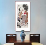 連紅武 三尺《福如東海》 徐悲鴻畫院華北分院副院長