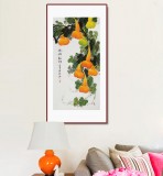 【已售】黃藝 四尺《福祿臨門》 吉祥家居風水畫