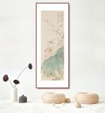 【已售】覃得住 工筆畫《荷香圖》 千竹書院成員 師從方嚴(yán)