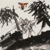 王永剛 三尺斗方《何懼逆風(fēng)》 國家一級美術(shù)師（詢價）