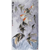 王永剛 六尺《神仙世界》 國家一級美術師（詢價）