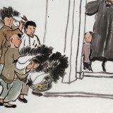 王永剛 三尺《得財圖》 國家一級美術(shù)師（詢價）