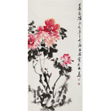 庾超然 三尺《春意濃》 黃鶴樓書(shū)畫(huà)院院長(zhǎng)