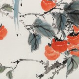 【已售】陳薪名 四尺斗方《事事如意》中美協(xié)會員吉祥水墨 第六屆全國花鳥畫展金獎獲得者