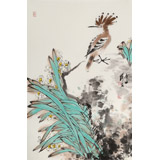 【已售】陳薪名《幽蘭》中美協(xié)會(huì)員 第六屆全國(guó)花鳥畫展金獎(jiǎng)獲得者