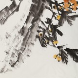 庾超然 三尺《碩果累累》 黃鶴樓書畫院院長(zhǎng)