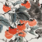 【已售】陳薪名 四尺斗方《事事如意》中美協(xié)會員吉祥水墨 第六屆全國花鳥畫展金獎獲得者