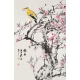 陳薪名《報春》 中美協(xié)會員 第六屆全國花鳥畫展金獎獲得者