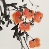 【已售】庾超然 三尺《事事如意》 黃鶴樓書畫院院長