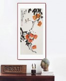 【已售】庾超然 三尺《事事如意》 黃鶴樓書畫院院長