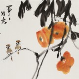 【已售】庾超然 三尺《事事如意》 黃鶴樓書畫院院長