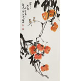 【已售】庾超然 三尺《事事如意》 黃鶴樓書畫院院長