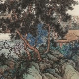 吳顯剛 《晴峰云壑圖》 貴州七星關美協(xié)主席