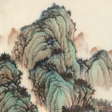 吳顯剛 《晴峰云壑圖》 貴州七星關美協(xié)主席