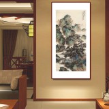 吳顯剛 《晴峰云壑圖》 貴州七星關美協(xié)主席