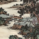 吳顯剛 《晴峰云壑圖》 貴州七星關美協(xié)主席