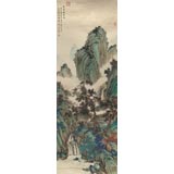 吳顯剛 《松蔭撫琴圖》 貴州七星關(guān)美協(xié)主席