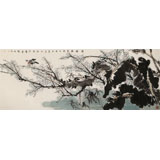 張詠梅  小六尺《清影搖春》 中美協(xié)會員 河南太康美協(xié)副主席