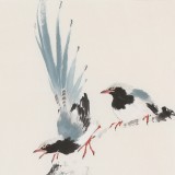 【已售】陳薪名 四尺《花開富貴》 中美協(xié)會員 第六屆全國花鳥畫展金獎獲得者