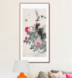 【已售】陳薪名 四尺《花開富貴》 中美協(xié)會員 第六屆全國花鳥畫展金獎獲得者