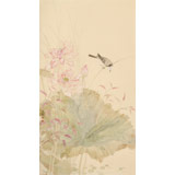 張瑰麗 三尺工筆《荷香》  湖南省美術(shù)家協(xié)會會員