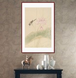 張瑰麗 四尺三開工筆《荷香》 湖南省美術(shù)家協(xié)會會員