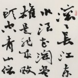 錢法成書法作品《臨江仙》 原浙江省文化廳廳長