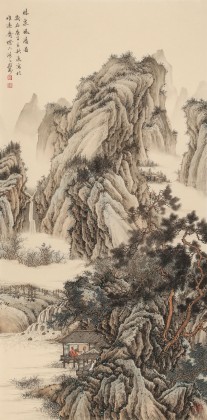 吳顯剛 《林泉風(fēng)清圖》 貴州七星關(guān)美協(xié)主席