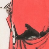 【已售】連紅武 四尺三開《鎮(zhèn)宅圖》 徐悲鴻畫院華北分院副院長