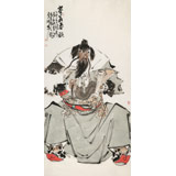 連紅武 四尺《忠義春秋》 徐悲鴻畫院華北分院副院長(zhǎng)