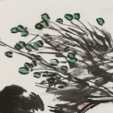 【已售】王永剛 斗方小品《母愛似海》國家一級美術(shù)師（詢價）