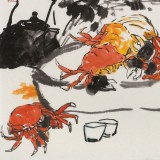 王永剛 三尺斗方《菊黃時候》 國家一級美術師（詢價）