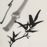 庾超然 四尺三開(kāi)《竹報(bào)平安》 黃鶴樓書(shū)畫(huà)院院長(zhǎng)