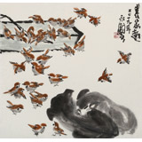 王永剛 三尺斗方《農(nóng)家趣》 國家一級美術(shù)師