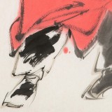 【已售】連紅武 四尺三開(kāi)《鎮(zhèn)宅圖》 徐悲鴻畫院華北分院副院長(zhǎng)