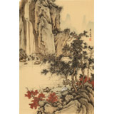 吳顯剛 《觀瀑圖》 貴州七星關美協(xié)主席