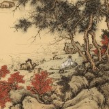 吳顯剛 《觀瀑圖》 貴州七星關美協(xié)主席