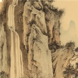 吳顯剛 《觀瀑圖》 貴州七星關美協(xié)主席