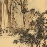 吳顯剛 《觀瀑圖》 貴州七星關美協(xié)主席