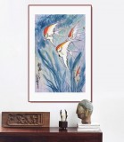 王永剛 四尺三開《銀燕》 78歲國家一級(jí)美術(shù)師（詢價(jià)）